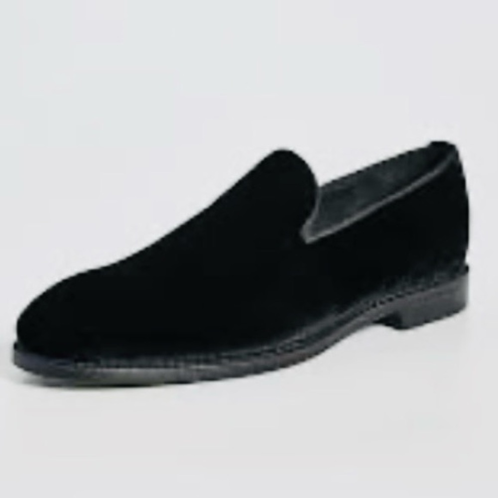 Cole Haan RARE Men's Velvet Black Loafers Sz 8